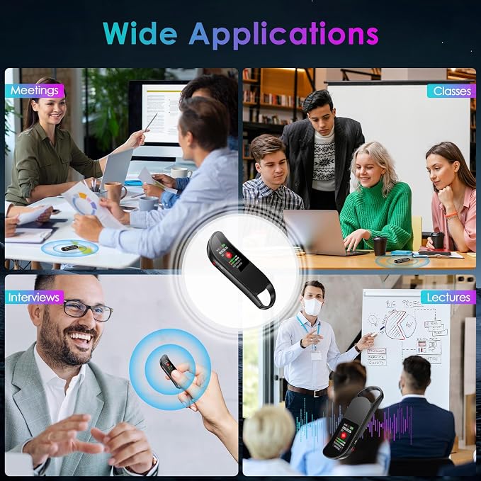 64GB Digital Voice Recorder, Vandlion Recording Device