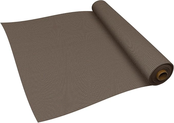 TANG Sun Shade Fabric Roll 8'x124' Shade Cloth for Garden Brown HDPE Mesh Shading Pergola Cover Replacement Canopy, 95% Blockage Sunshades for Outdoor Patio Backyard Plant
