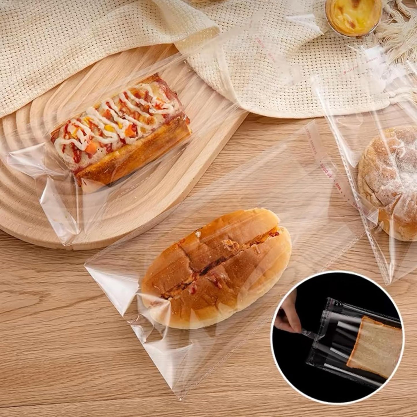Cello Plastic Poly Bags - 3" x 5" 500pcs Crystal Sealed Clear Resealable Self Adhesive Bags for Jewelry, Earrings, Candies, Bakery, Candle, Cookie