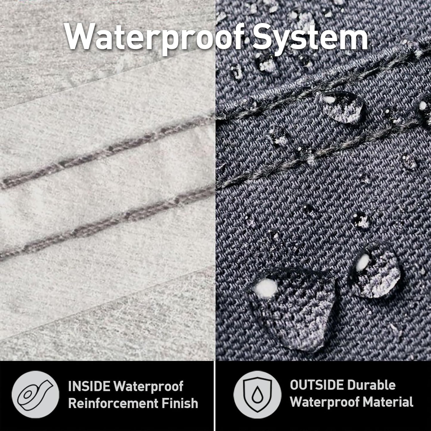 DaShield Ultimum Series Car Cover forCadillac DeVille 1965-1976 Sedan 4-Door All Weather Protection Semi Custom Fit Dust, Sun, Snow, Rain Protection Indoor Outdoor