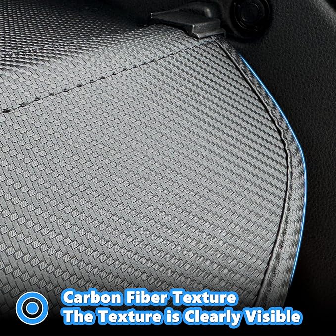 MIALUTY® Cargo Cover for 2024-2026 Subaru Crosstrek Retractable Trunk Cover Crosstrek Accessories Anti-Peeping Anti-Theft Privacy Screen,Trunk Luggage Shield Shade Carbon Fiber Texture