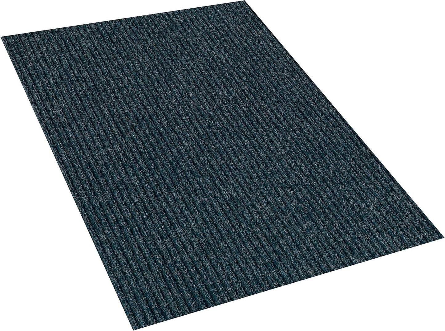 KOECKRITZ Heavy Duty Durable All Weather Indoor/Outdoor Non Slip Entrance Mat Rugs and Runners for Office Business Building Home Garage Front Door (6' x 10', Blue)