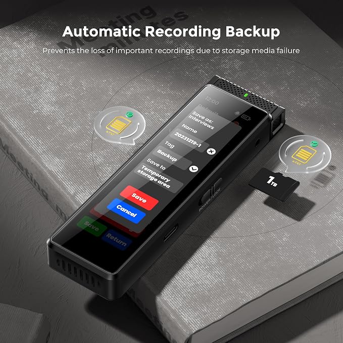 136GB Digital Voice Recorder