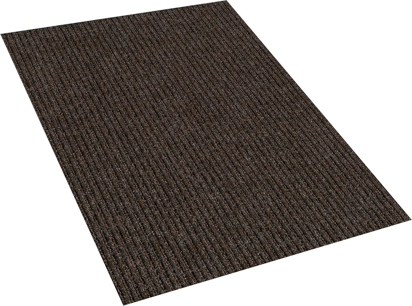 KOECKRITZ Heavy Duty Durable All Weather Indoor/Outdoor Non Slip Entrance Mat Rugs and Runners for Office Business Building Home Garage Front Door (5' x 15', Brick)